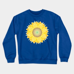 Zen Sunflower Crewneck Sweatshirt